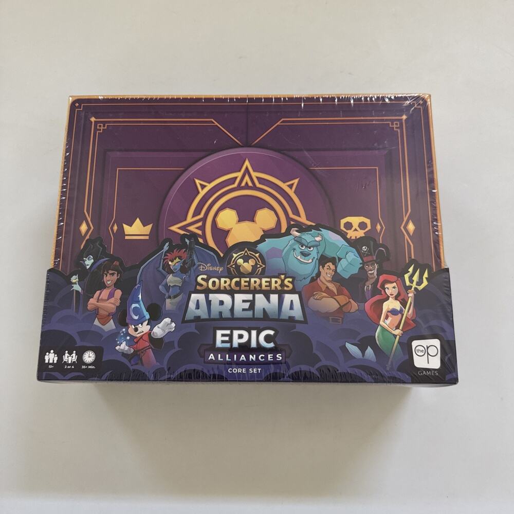 NIB Disney Sorcerer's Arena Epic Alliances Core Set‎ Board Game Strategy NEW